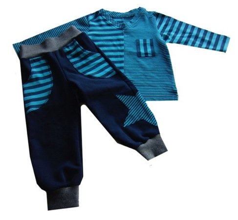 Felixs reversible baggy trousers pattern / unisex, sizes 110-152 (5-12 yrs.