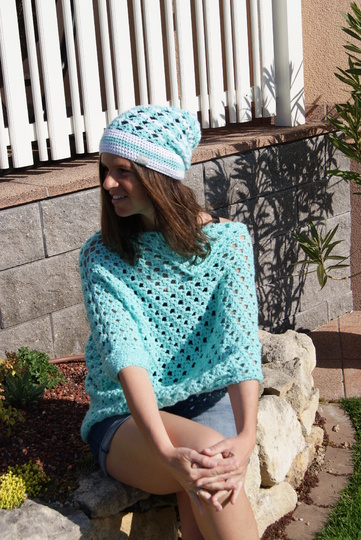 Poncho Summer Style, Gr. 36 - 42