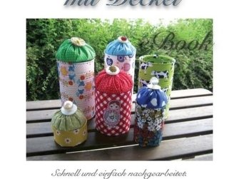 Schatzdose - recycelte Blech-Dose mit Stoff belegt - Nadelkissen Utensilo Aufbewahrung E-Book PDF-Datei zum Basteln &amp; Nähen für Mama und Kind ab 8 Jahren. Handmade with Love von firstloungeberlin