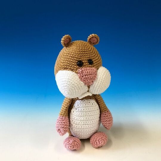 Titel (max. 75 Zeichen): Häkelanleitung Hamster Humphrey Amigurumi