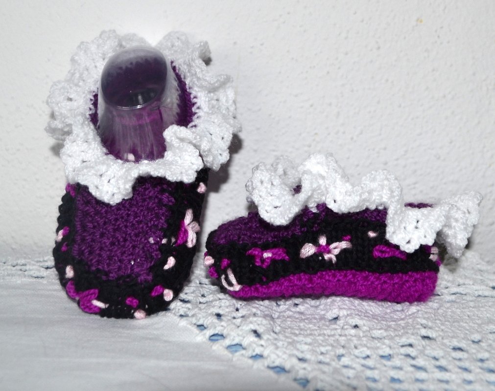 Schühchen * Strickanleitung * 2 Größen