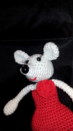 Häkelanleitung - Mäusedamen - kaum Näharbeit!