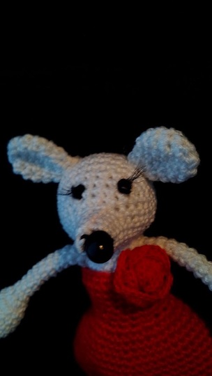 Häkelanleitung - Mäusedamen - kaum Näharbeit!