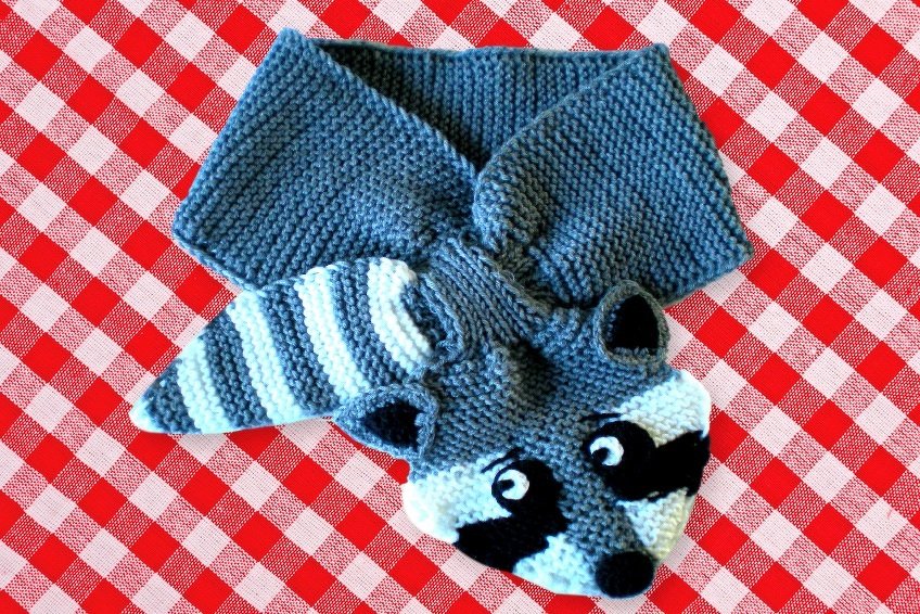 Schals mit Tiermotiven Strickanleitung Vers. 2