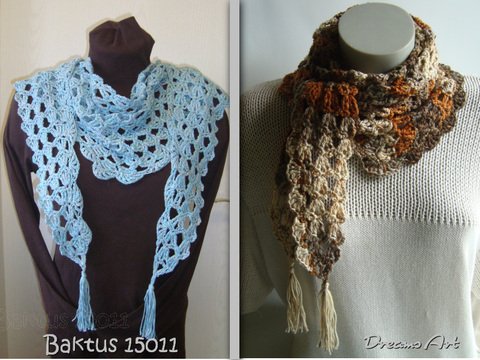 Häkelanleitung Dreiecktuch Baktus 15011