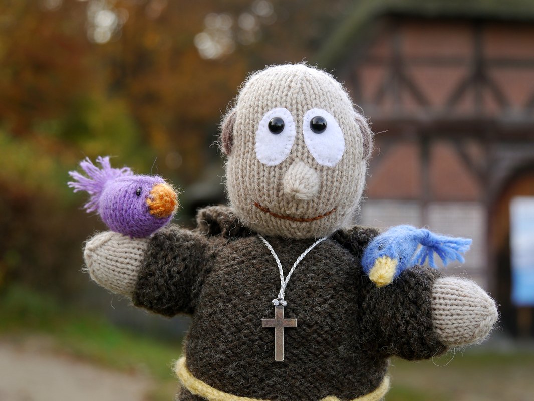 Handpuppe Franz Von Assisi Strickanleitung