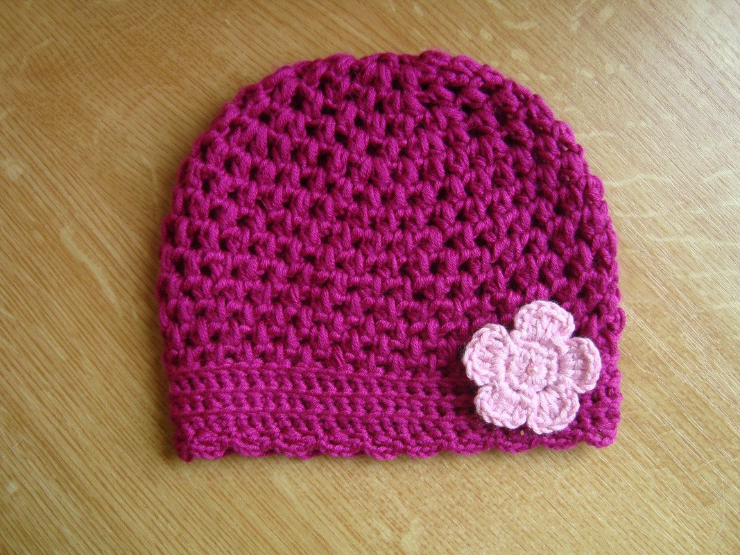 Häkelanleitung für Babymütze Leonie Gr. 36 - 40 - Bild 2