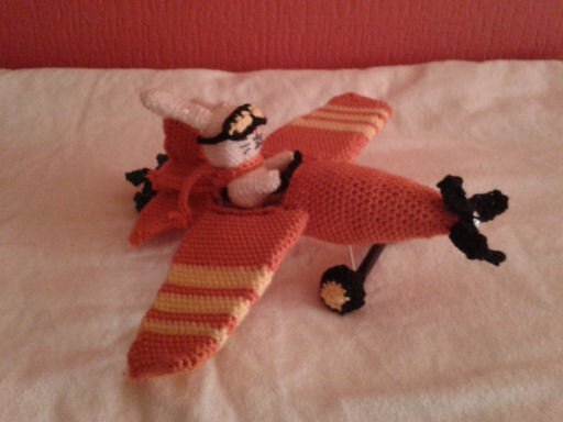 Hase Hopsi im Flugzeug - Bild 6