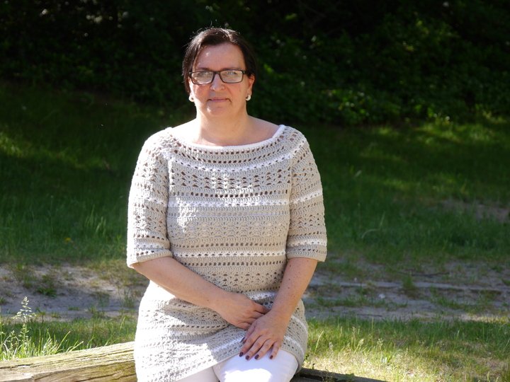 Häkelanleitung Netzshirt/Tunika alle Größen Spring Kollektion No.7