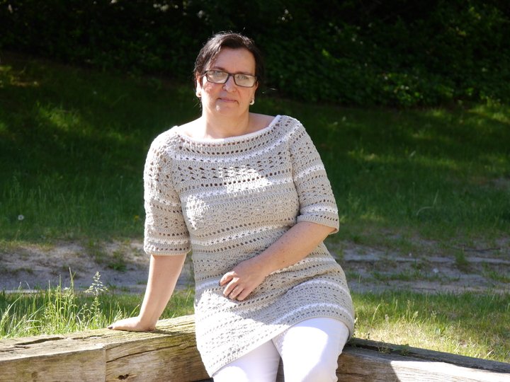 Häkelanleitung Netzshirt/Tunika alle Größen Spring Kollektion No.7