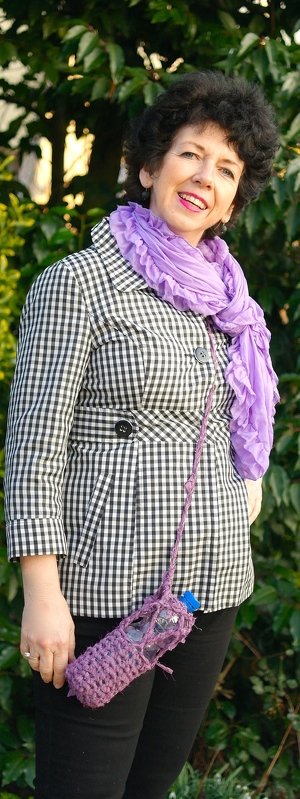 Upcycling Beach And Hiking Bottle Bag - Bild 4