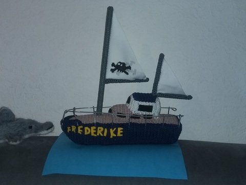 Frederike das Segelboot