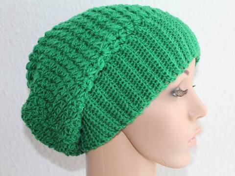 "Diva" Beaniemütze, Pdf-Häkelanleitung