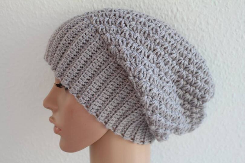 "Diva" Beaniemütze, Pdf-Häkelanleitung