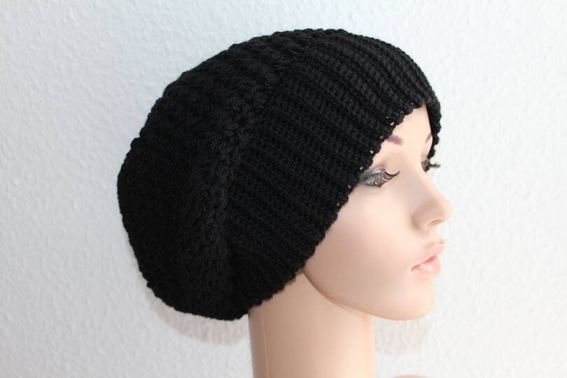 "Diva" Beaniemütze, Pdf-Häkelanleitung