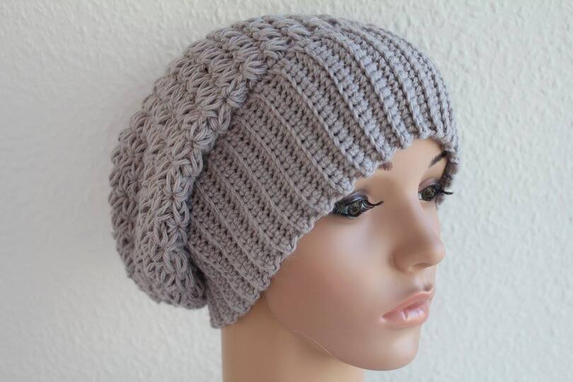 "Diva" Beaniemütze, Pdf-Häkelanleitung