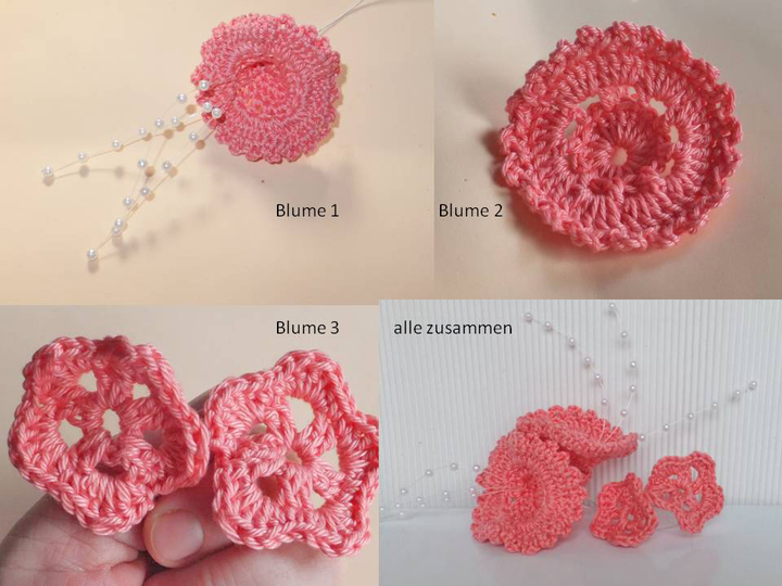 Frühlingsset Special zum Häkeln - Amigurumi Kinderjacke Häkelblumen Pferd Xxl