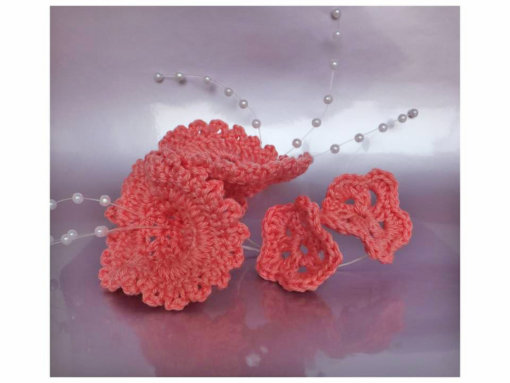 Häkelblumen - tolle Deko - Frühlingsblumen Set 02