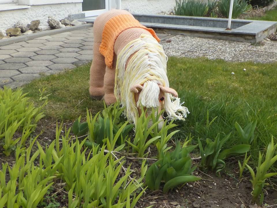 Pferd Lucy XXL Amigurumi zum Häkeln - Bild 2