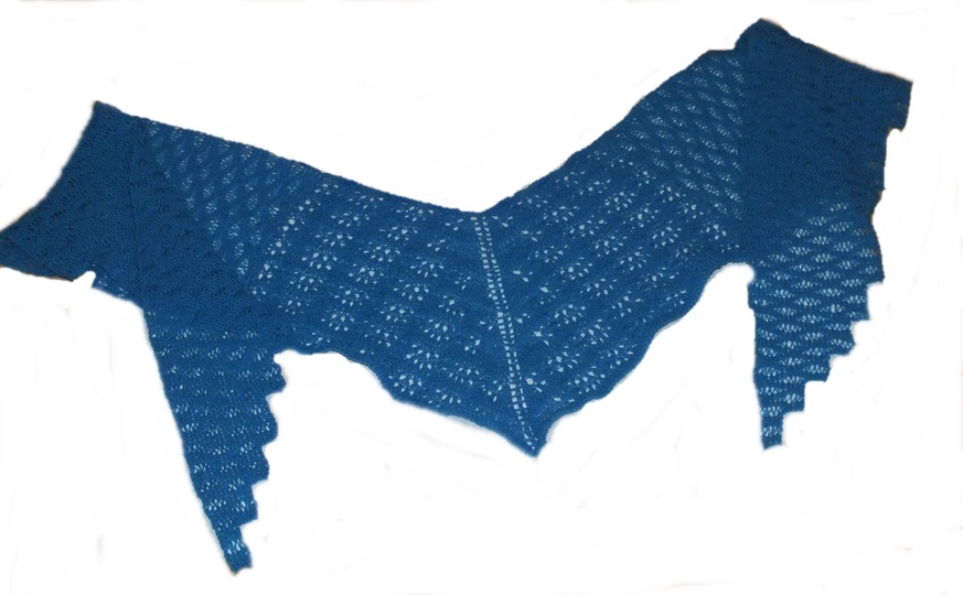 Strickanleitung Tuch Wemubasa Schaltuch Lochmuster Lace