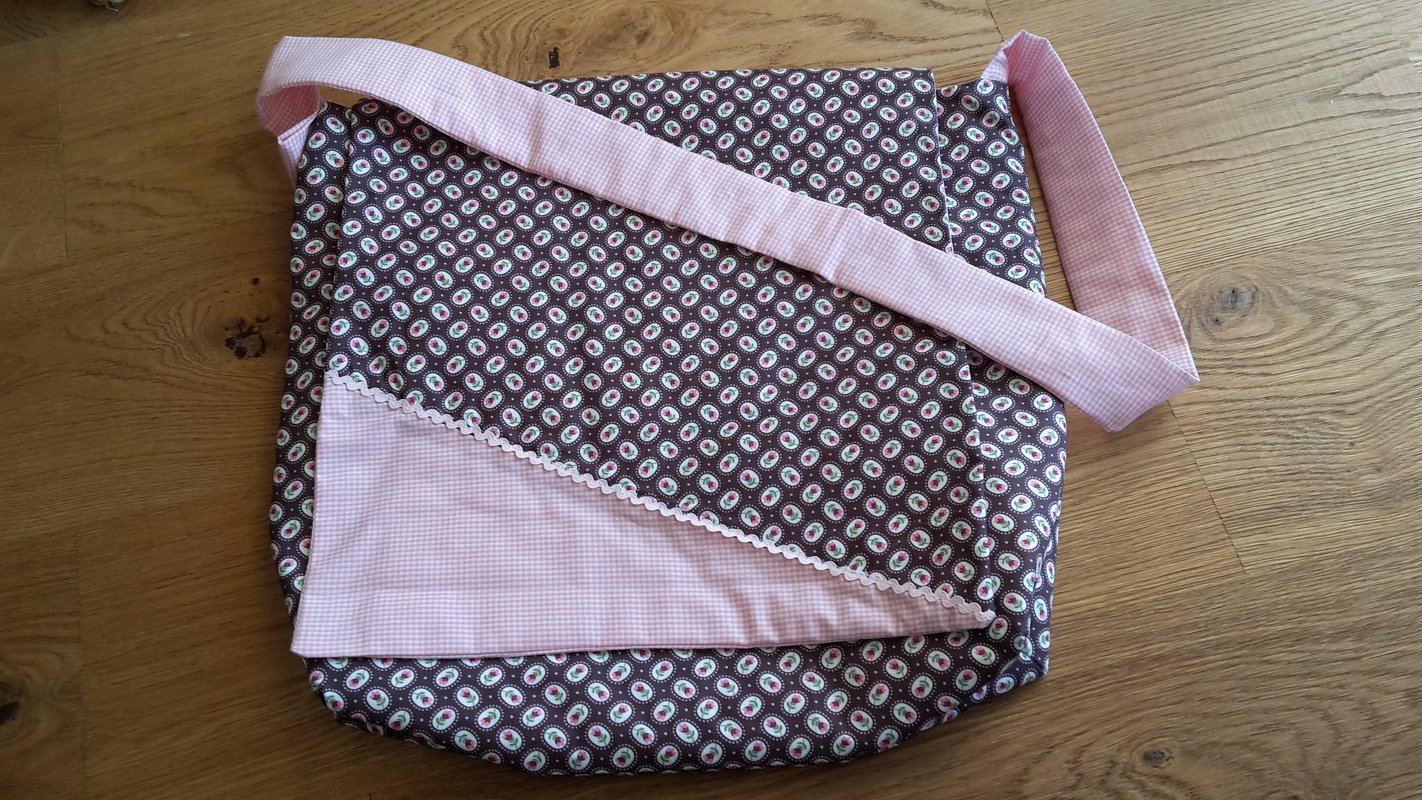 DIY Nähanleitung große Umhängetasche inkl. Schnittmuster - Bild 4