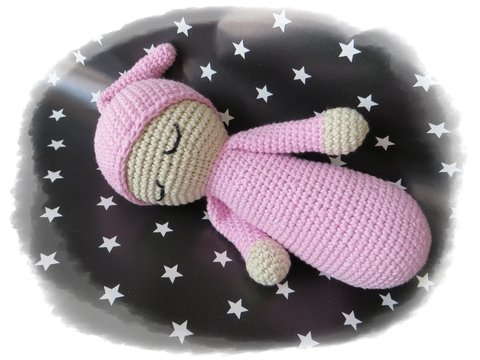 Häkelanleitung für Babys 'erstes Püppchen'
