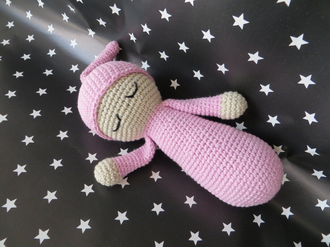 Häkelanleitung für Babys 'erstes Püppchen' - Bild 7