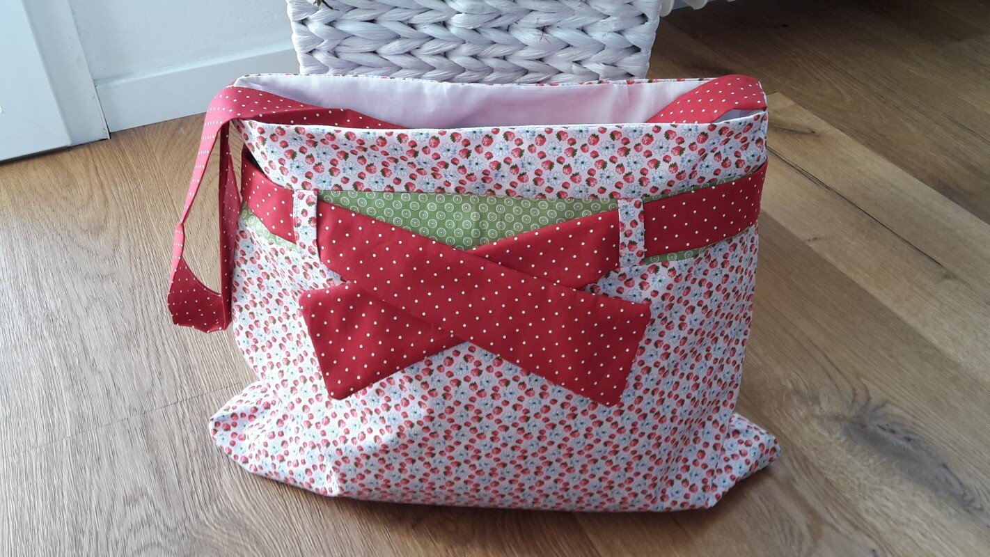 DIY Nähanleitung Tragetasche inkl. Schnittmuster