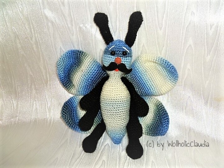 Häkelanleitung Schmetterling