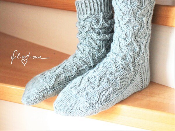 Socken Galadriel Strickanleitung Fur Grosse 37 42