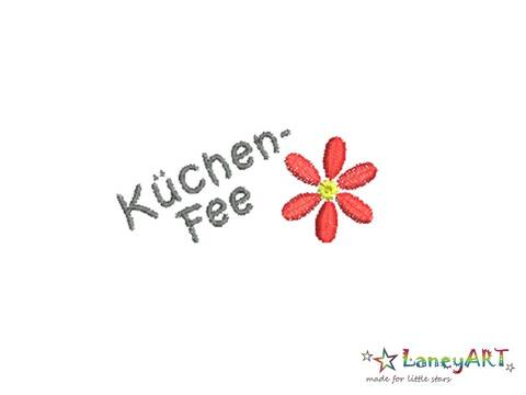 Stickdatei "Küchenfee" Pes Format (Deco, Brother, Babylock) 