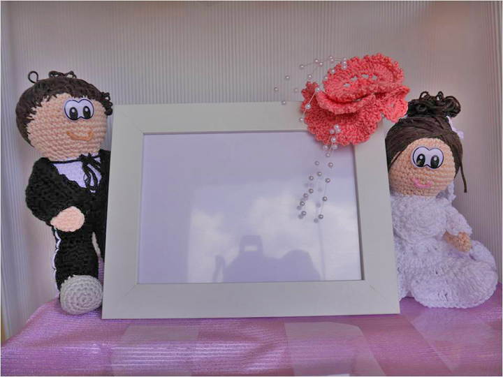 Braut & Bräutigam - Häkelanleitung Geldgeschenk