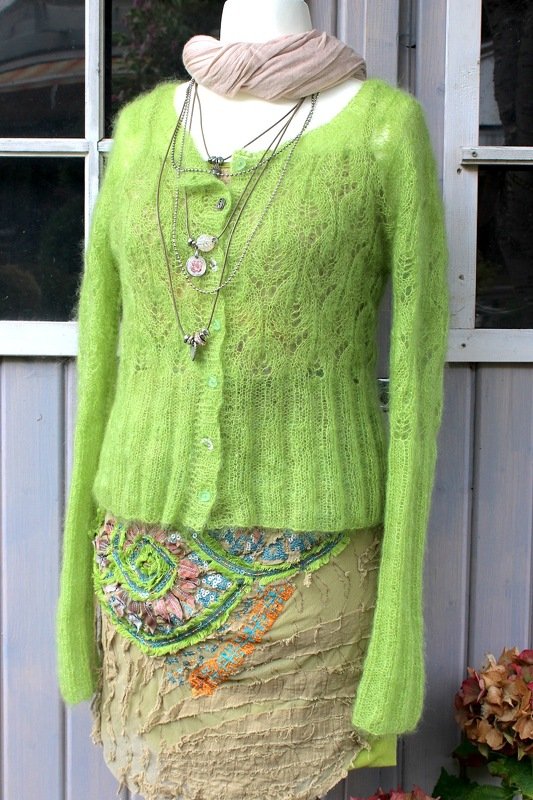 Jacke "Amelie", Strickanleitung, Größe 36 - 44 - Bild 3