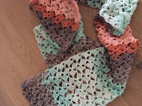 Schal/-Loop häkeln, Anleitung für beide Varianten 