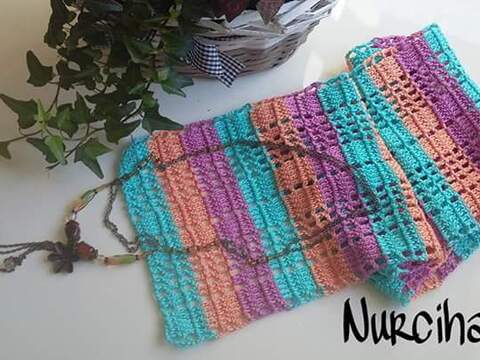 Häkelanleitung für ein Schal