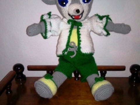 freche Kuschel - Maus " Flipsi "