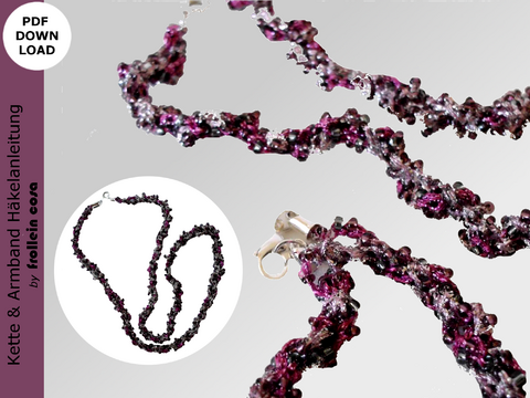 Häkelanleitung "Perlenkette"