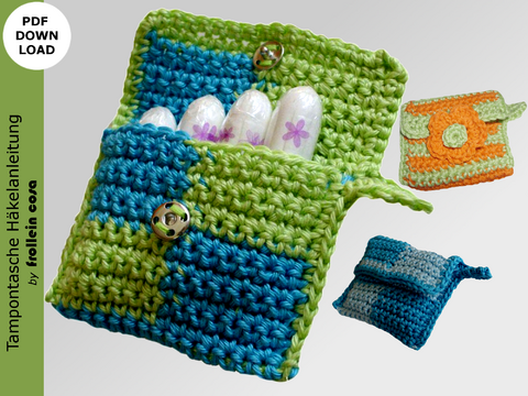 Häkelanleitung "Tampontasche"