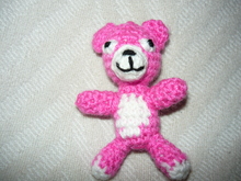 Häkelanleitung Teddy Schlüsselanhänger / Geschenkanhänger