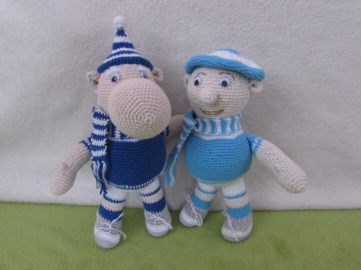 Erwin & Schorsch Wuschel, die beiden Fussballfans