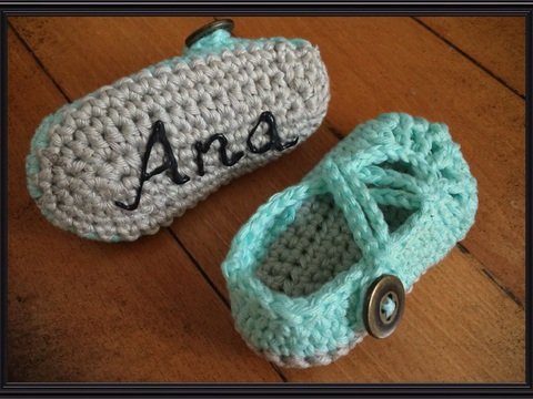 Häkelanleitung Baby Schuhe Frühling 0-6 Monate