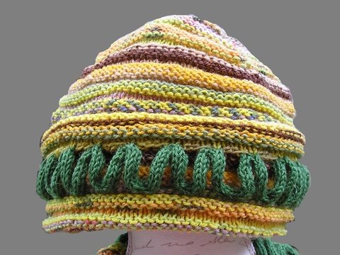 Strickanleitung Mütze "Schlingelding"