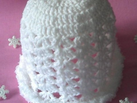 Häkelanleitung Baby-Mütze "Wolke" für Kopfumfang 36/40