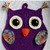 Häkelanleitung für einen Topflappen Eule rund gehäkelt inkl. Zunahmetabelle blitzschnell und einfach