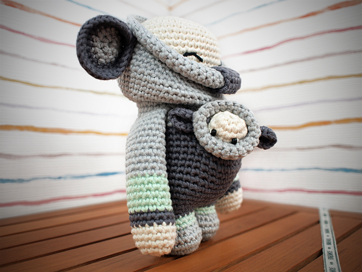 Häkelanleitung Kim der Koala