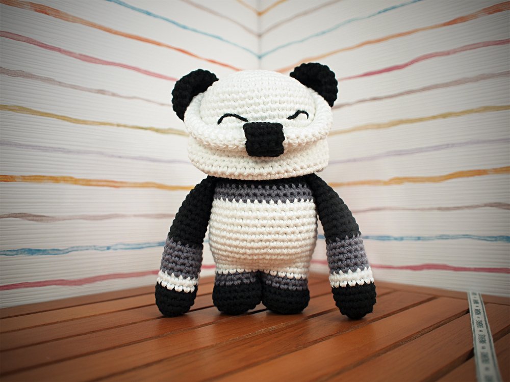 Häkelanleitung Puk der Panda - Bild 3