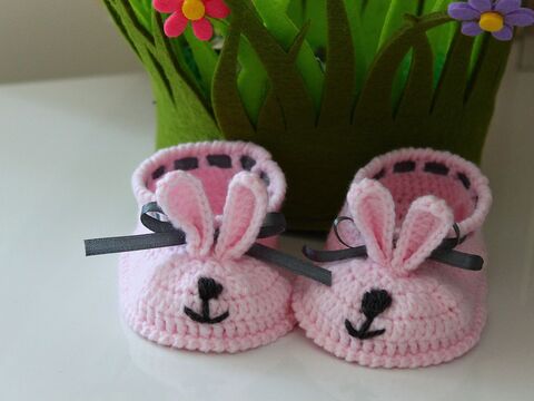 Kostenlose Häkelanleitung für Babyschuhe