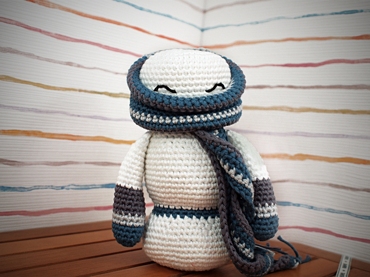 Häkelanleitung Sun der Schneemann