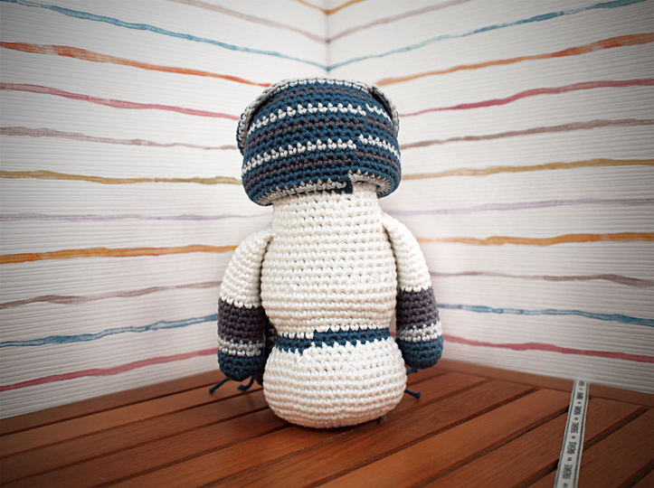 Häkelanleitung Sun der Schneemann