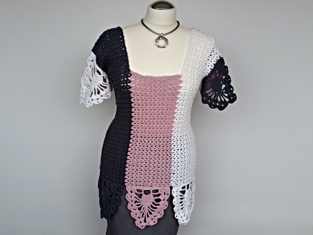 Häkelanleitung Sommerpulli alle Größen Summer Kollektion No.1 - Bild 2